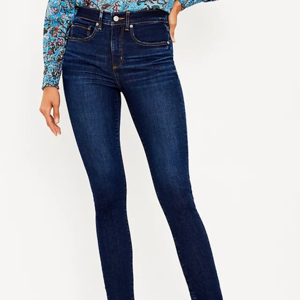 Loft legging sz10 new with tag indigo jeans